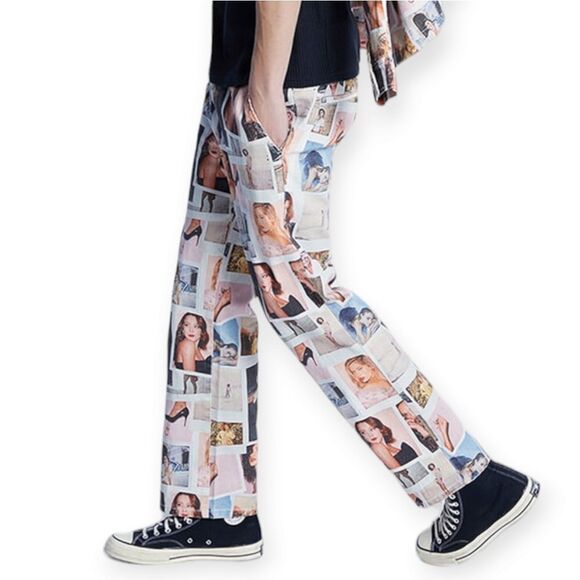 Playboy By Pacsun Polaroid Photo Straight Leg Jeans Men's Size‎ 32 - Picture 6 of 15